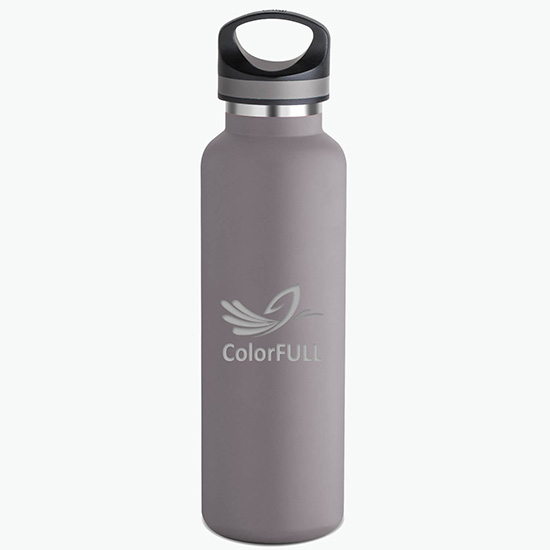 20 oz Basecamp® Tundra Bottle - Engraved - 24-Hour Production