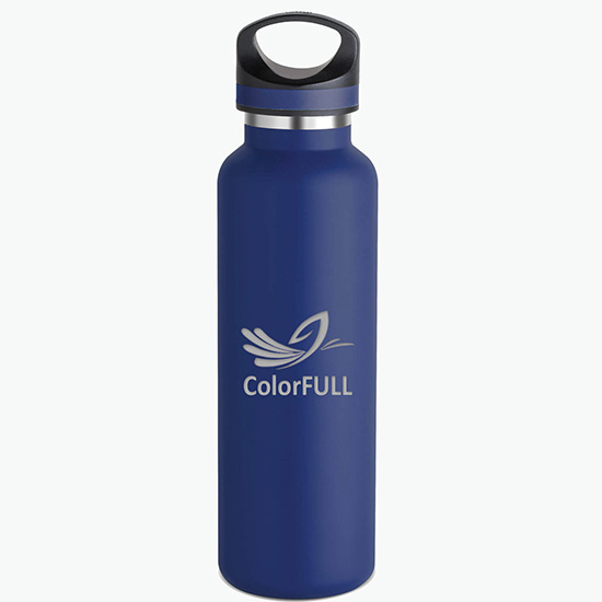 20 oz Basecamp® Tundra Bottle - Engraved - 24-Hour Production