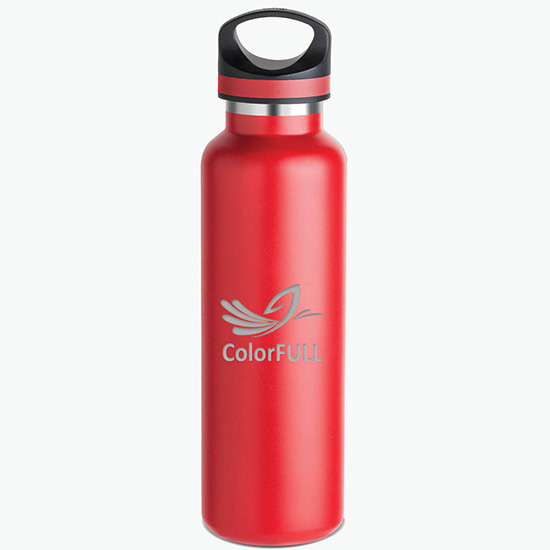 20 oz Basecamp® Tundra Bottle - Engraved - 24-Hour Production