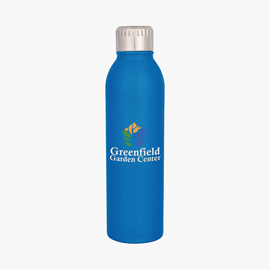17 oz Deluxe Halcyon Soft Touch Vacuum Insulated Bottle - Full Color