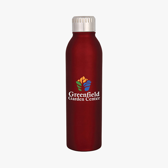 17 oz Deluxe Halcyon Soft Touch Vacuum Insulated Bottle - Full Color