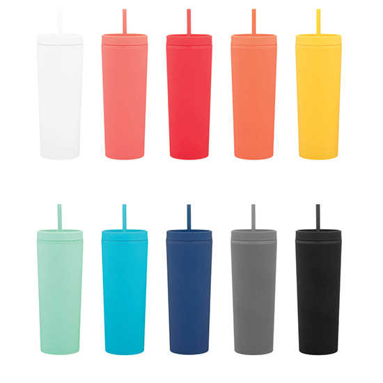 17 oz Dash Double Wall Rubberized Tumbler