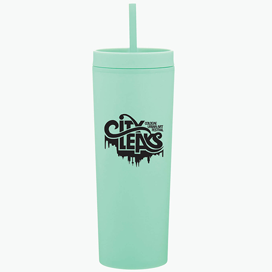 17 oz Dash Double Wall Rubberized Tumbler