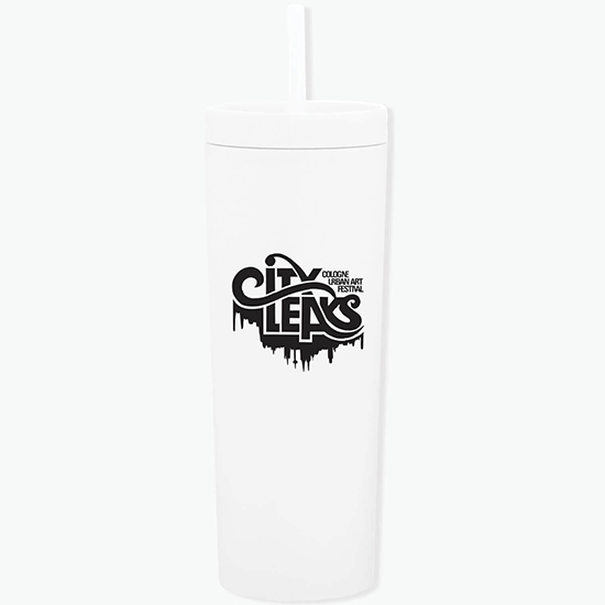 17 oz Dash Double Wall Rubberized Tumbler