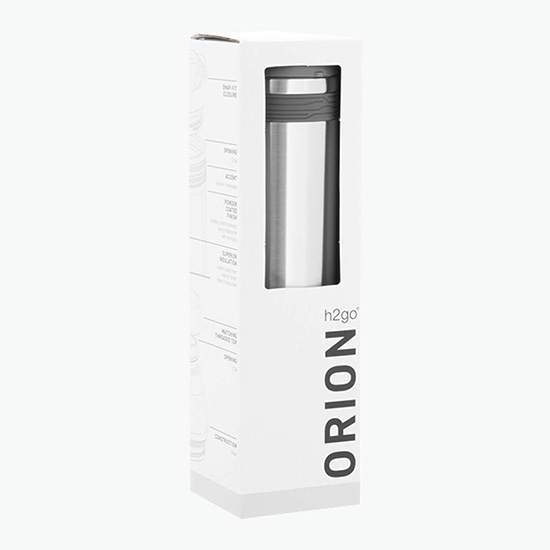 16.9 oz h2go Copper Vacuum Insulated Orion Tumbler-Bottle Combo