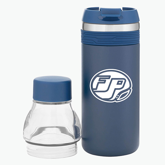 16.9 oz h2go Copper Vacuum Insulated Orion Tumbler-Bottle Combo