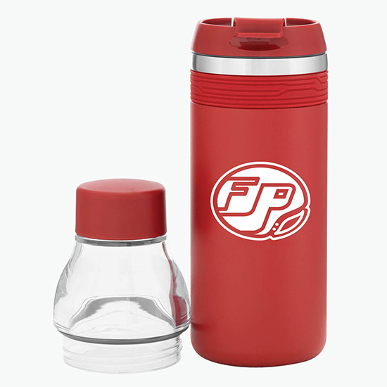 16.9 oz h2go Copper Vacuum Insulated Orion Tumbler-Bottle Combo