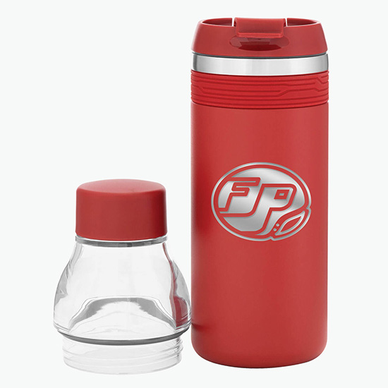 16.9 oz h2go Copper Vacuum Insulated Orion Tumbler-Bottle Combo - Engraved