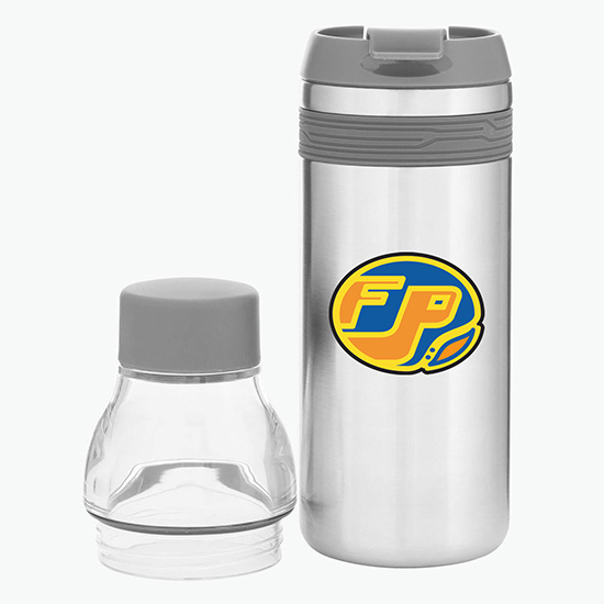 16.9 oz h2go Copper Vacuum Insulated Orion Tumbler-Bottle Combo - Full Color