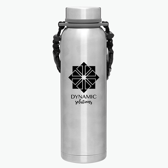 32 oz h2go Copper Vacuum Insulated Pine Bottle with Removable Strap Handle
