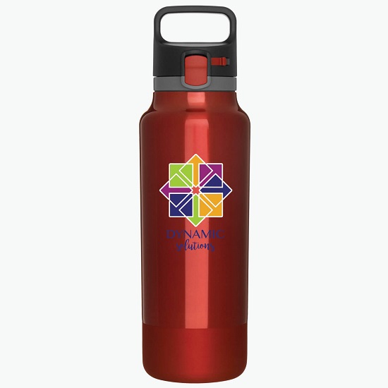 25 oz h2go Copper Vacuum Insulated Ranger Bottle - Full Color
