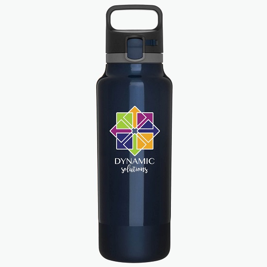 25 oz h2go Copper Vacuum Insulated Ranger Bottle - Full Color