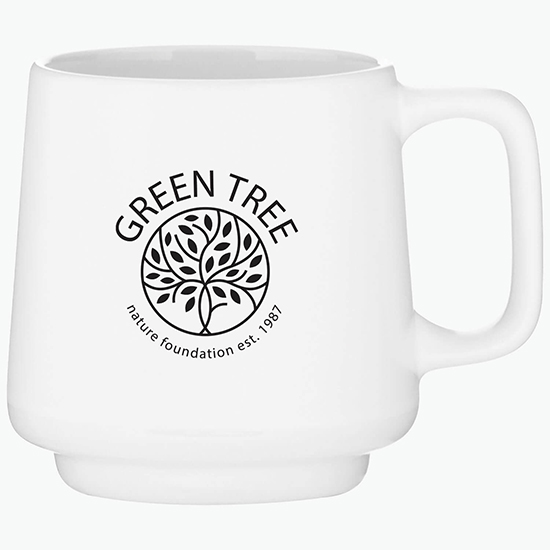 12 oz Windsor Stackable Ceramic Mug
