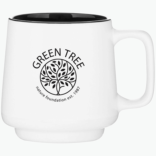 12 oz Windsor Stackable Ceramic Mug