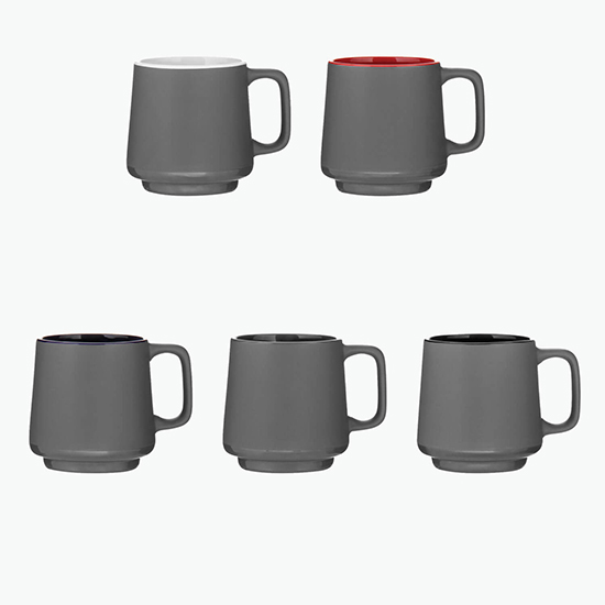 12 oz Windsor Stackable Ceramic Mug