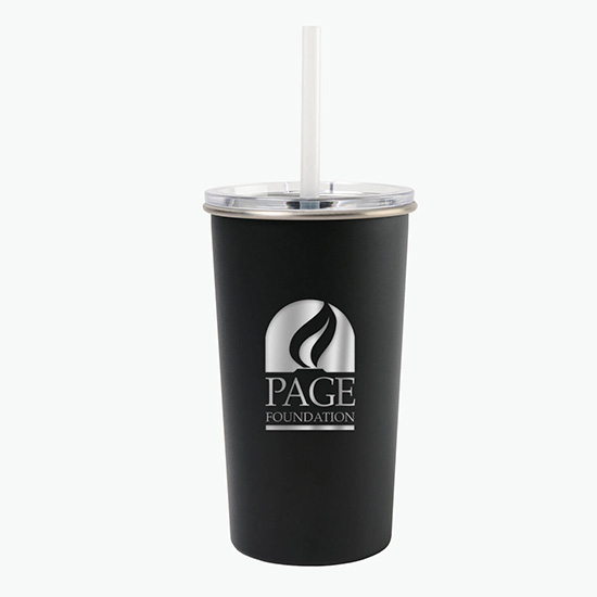 20 oz Arlo Classics Stainless Steel Tumbler with Straw - Engraved