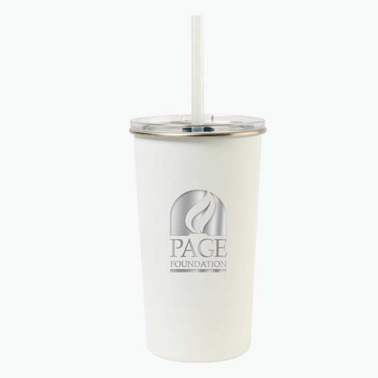 20 oz Arlo Classics Stainless Steel Tumbler with Straw - Engraved