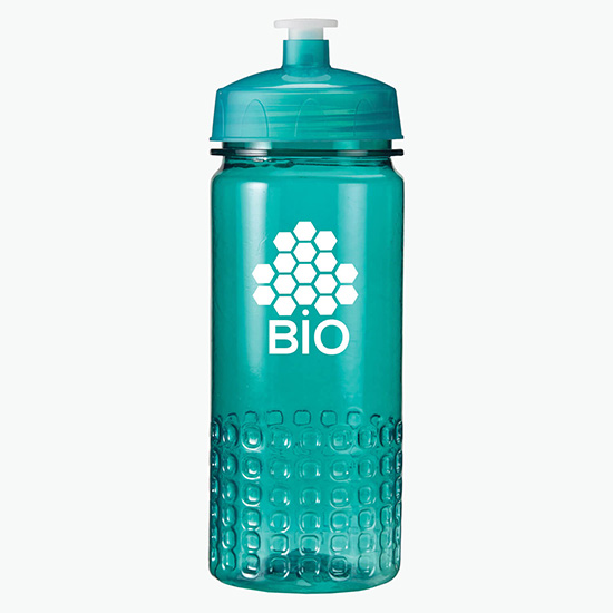 16 oz. PolySure Out of the Block Bottle with Push-Pull Lid