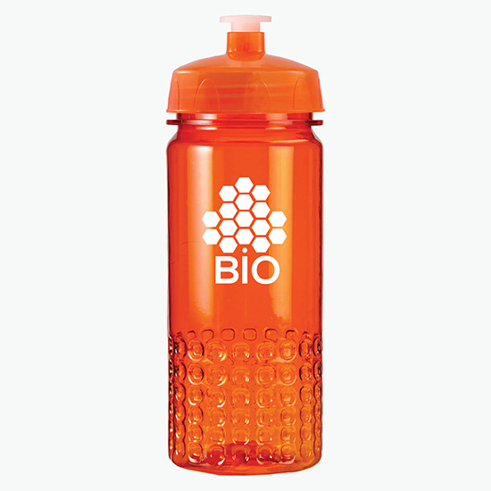 16 oz. PolySure Out of the Block Bottle with Push-Pull Lid
