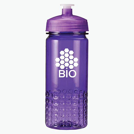 16 oz. PolySure Out of the Block Bottle with Push-Pull Lid