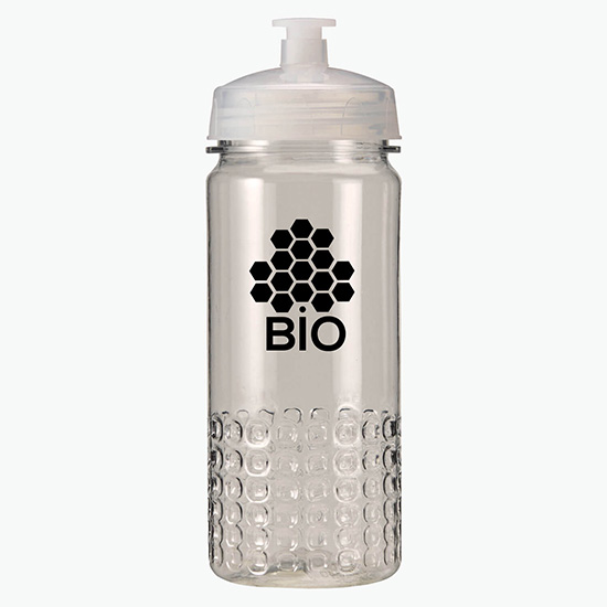 16 oz. PolySure Out of the Block Bottle with Push-Pull Lid