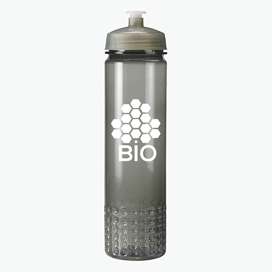 24 oz. PolySure Out of the Block Bottle with Push-Pull Lid