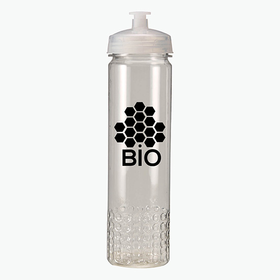 24 oz. PolySure Out of the Block Bottle with Push-Pull Lid