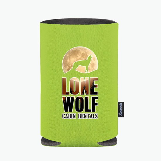 Koozie Collapsible Can Cooler - Full Color