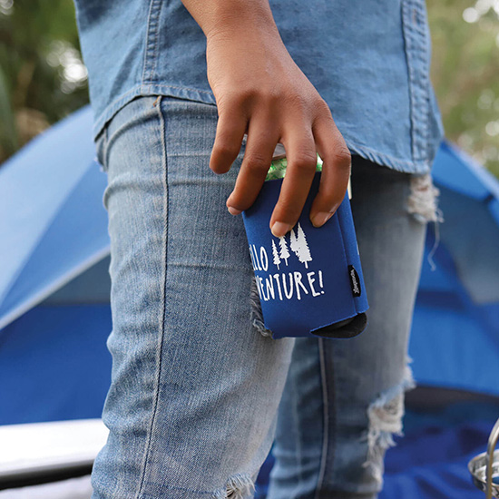 Koozie Collapsible Can Cooler - Full Color