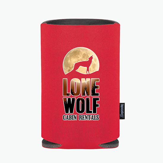 Koozie Collapsible Can Cooler - Full Color