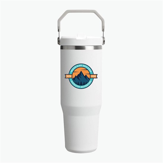 Stanley 30 oz IceFlow Flip Straw Tumbler - Full Color