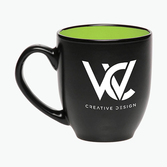 16 oz. Two Tone Bistro Coffee Mug