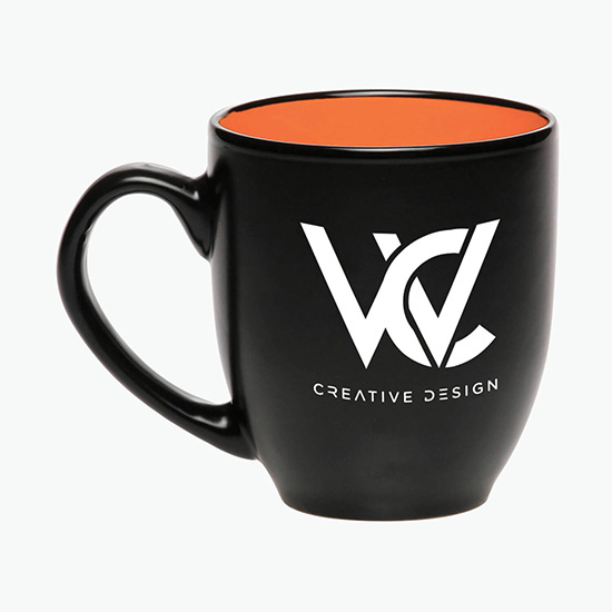 16 oz. Two Tone Bistro Coffee Mug