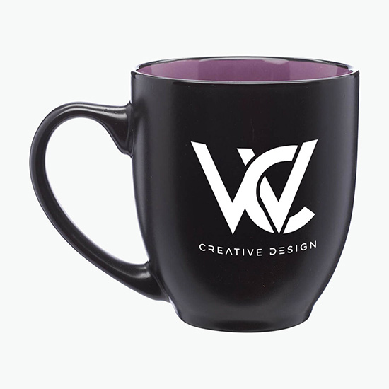 16 oz. Two Tone Bistro Coffee Mug