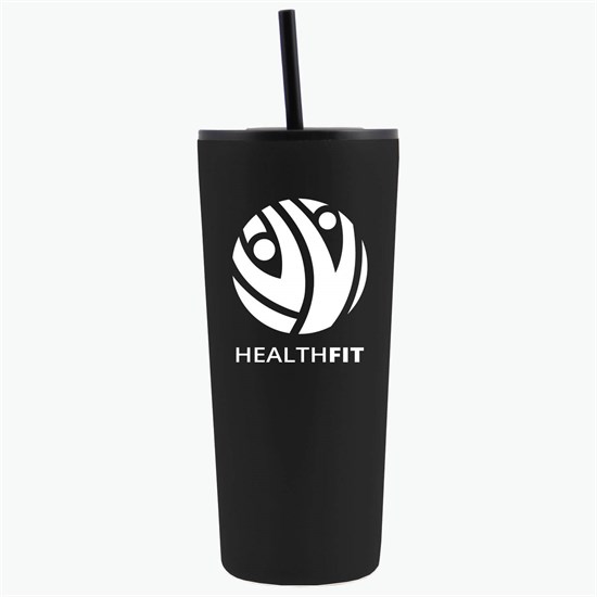 22 oz Versa Vacuum Tumbler with Two Lids