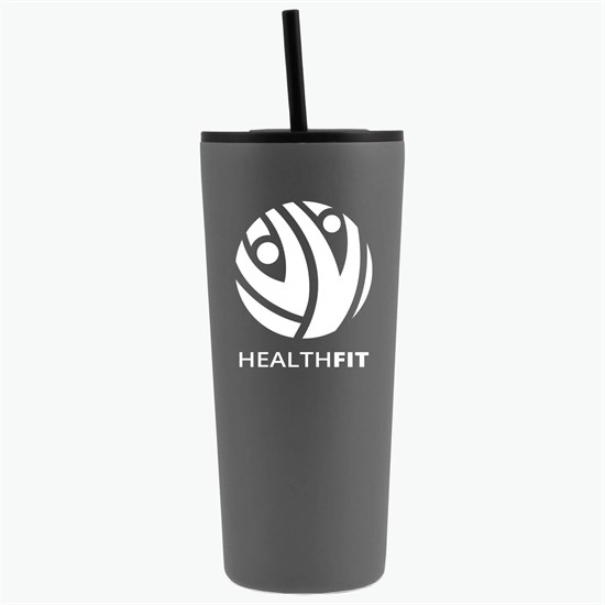 22 oz Versa Vacuum Tumbler with Two Lids