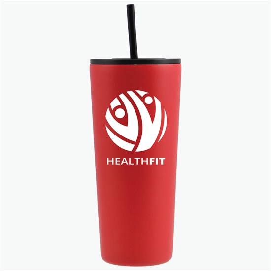 22 oz Versa Vacuum Tumbler with Two Lids