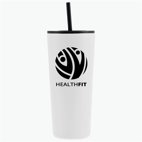 22 oz Versa Vacuum Tumbler with Two Lids