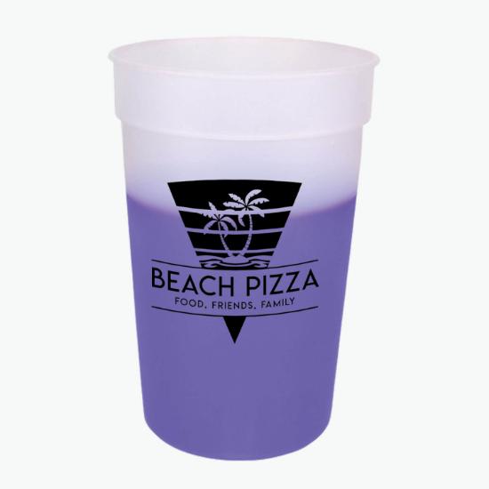 22 oz Mood Color Change Stadium Cup