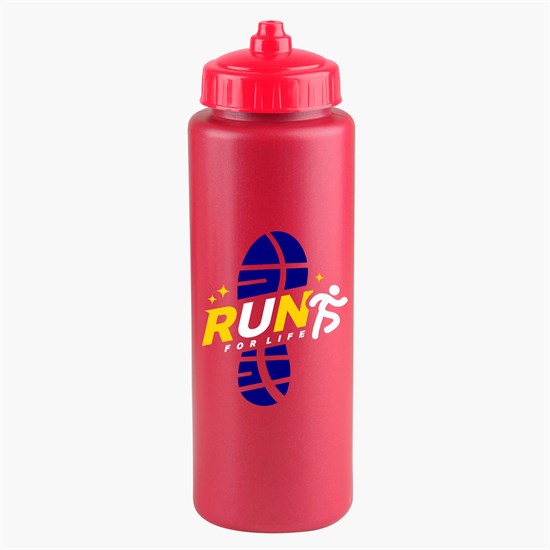 Athlete Squeeze Sports Bottle - 32 oz - Full Color