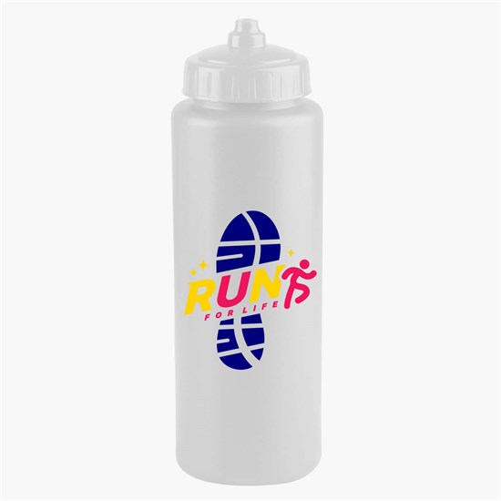 Athlete Squeeze Sports Bottle - 32 oz - Full Color