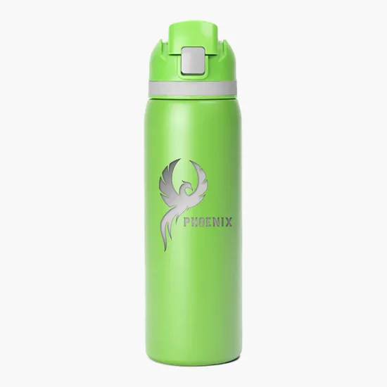 27 oz Two-Tone Pop Straw Bottle - Engraved