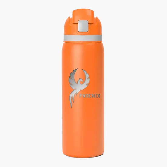 27 oz Two-Tone Pop Straw Bottle - Engraved