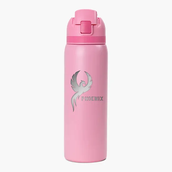 27 oz Two-Tone Pop Straw Bottle - Engraved