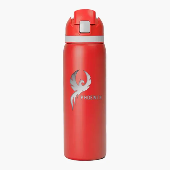 27 oz Two-Tone Pop Straw Bottle - Engraved