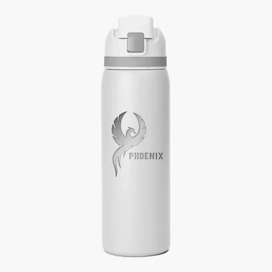 27 oz Two-Tone Pop Straw Bottle - Engraved