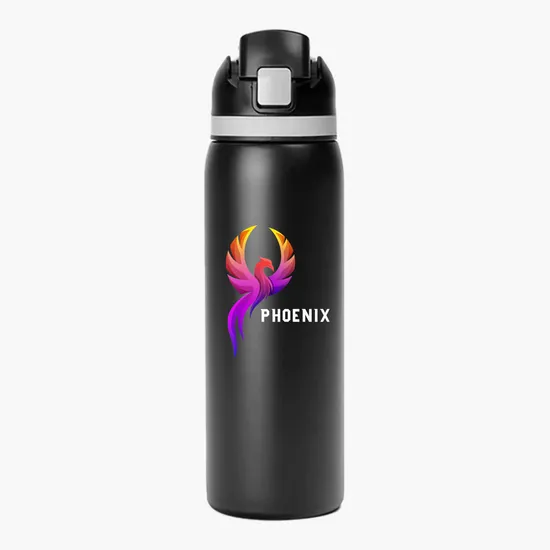 27 oz Two-Tone Pop Straw Bottle - Full Color