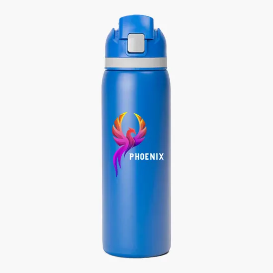 27 oz Two-Tone Pop Straw Bottle - Full Color