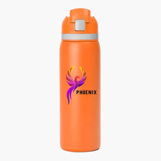 27 oz Two-Tone Pop Straw Bottle - Full Color