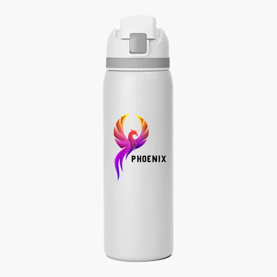 27 oz Two-Tone Pop Straw Bottle - Full Color